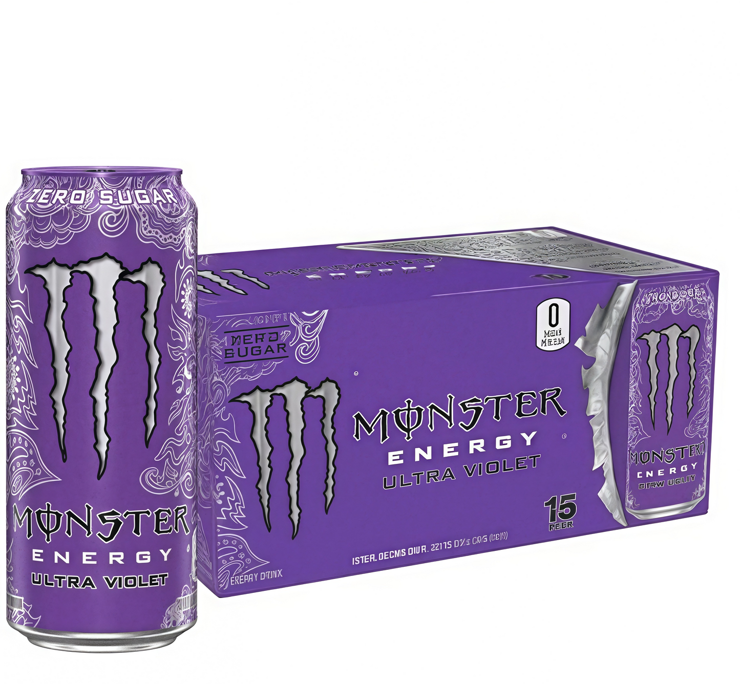 Zero Calorie Ultra Energy Drink, 16 Ounce (15-Pack)